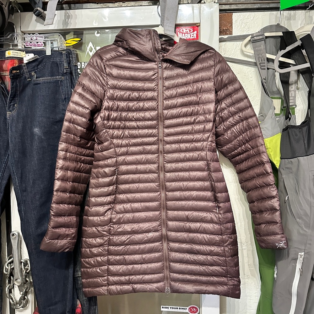 Arcteryx Mid Thigh Down coat